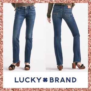 Lucky Brand Distressed Lolita Boot Cut Jeans 8 29